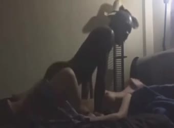 Submissive Asian Pounded By Black Guy